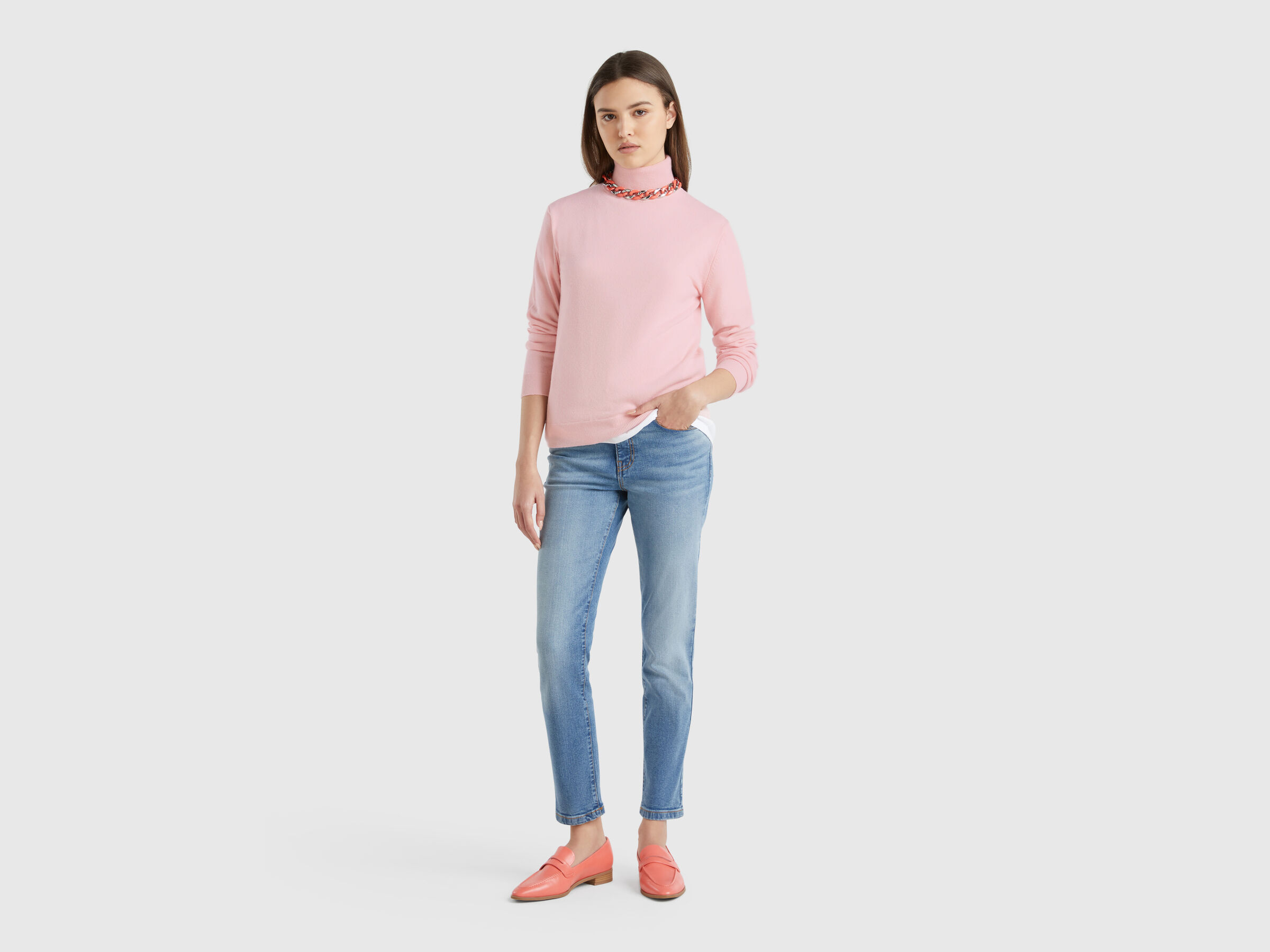 TURTLE NECK SWEATER Women image number 3